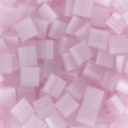 Miyuki tila 5x5mm Perlen - Silk pale light pink TL-2594